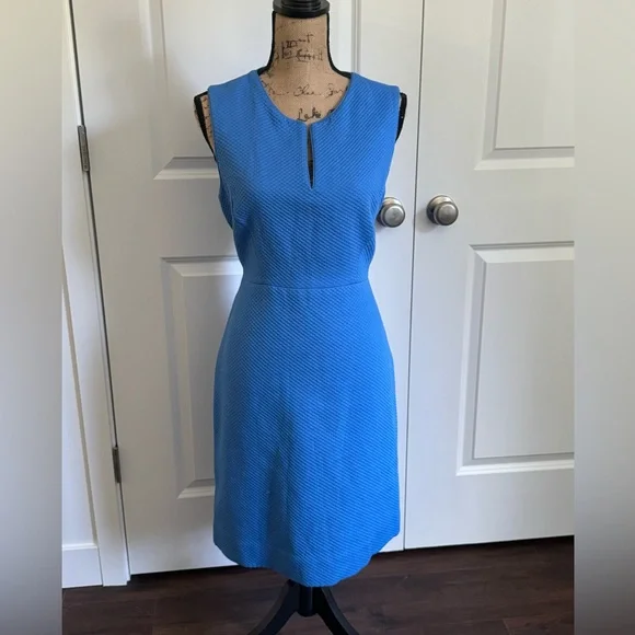 ♠️ Kate Spade ♠️ Emrick Sleeveless Dress EUC beautiful blue - Picture 2 of 14